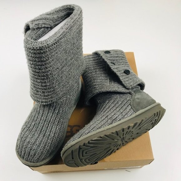 UGG Shoes - Ugg Classic Cardy Gray Size 6